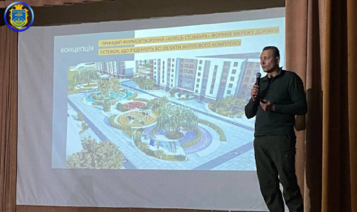 Архітектори показали проект відбудови зруйнованого району Гостомеля (фото)